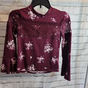 Girls Long and Bell Sleeve Top